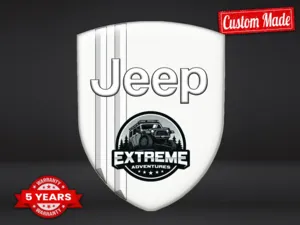 Jeep Adesivi Silicone Auto Professionali Regolabili Design